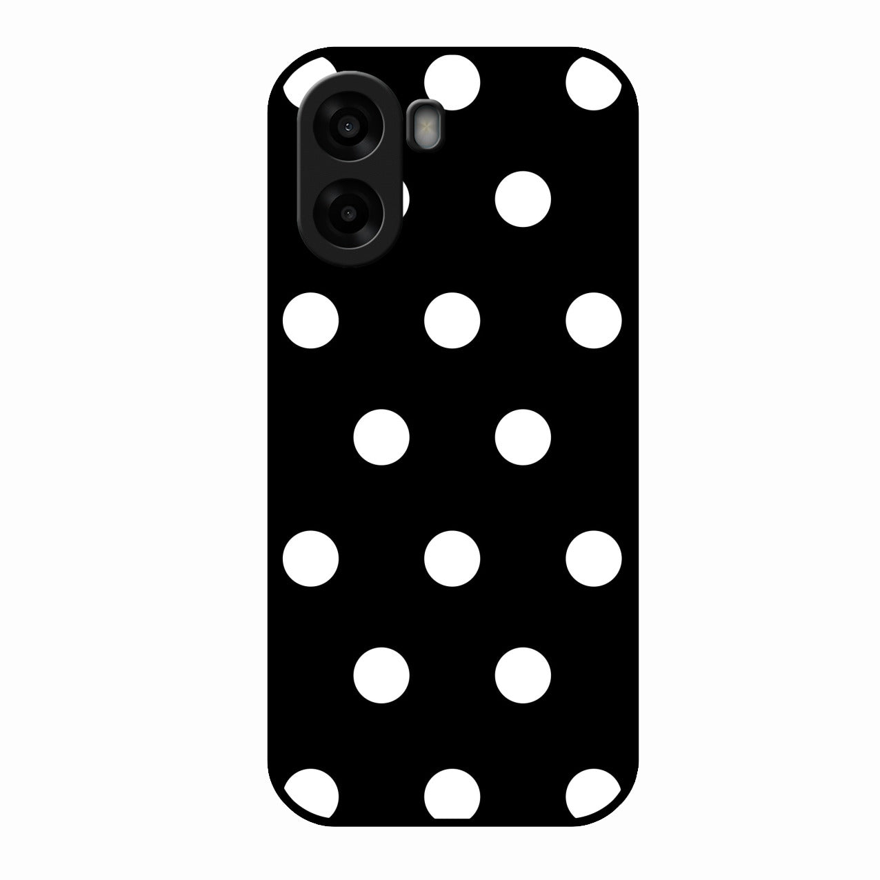 Classic Polka Dot Glass Phone Case for Oppo K14x 5G