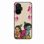 Krishna Eternal Lotus Glass Case for Poco F7 5G