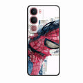 Red Blue Web Hero Glass Phone Cover for Vivo Y31 5G - ShopOnCliQ