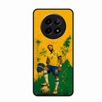 Golden Striker Glass Phone Case for Realme C65 5G