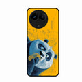 Cute Panda Sketch Premium Glass Phone Case for Realme C67 5G
