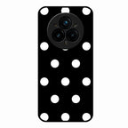 Classic Polka Dot Glass Phone Case for Realme 14 Pro Plus 5G