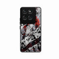 Itachi Uchiha Manga Collage Glass Phone Case for Motorola Edge 60 Pro 5G