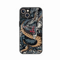 Midnight Dragon Glass Phone Case for iPhone 13 mini