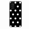Classic Polka Dot Glass Phone Case for Samsung Galaxy F15 5G