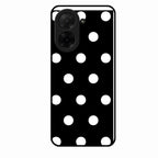 Classic Polka Dot Glass Phone Case for Poco C71