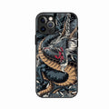 Midnight Dragon Glass Phone Case for iPhone 12 Pro