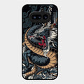Midnight Dragon Glass Phone Case for Nothing Phone 4A 5G