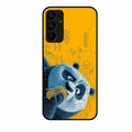 Cute Panda Sketch Premium Glass Phone Case for Samsung Galaxy M15 5G