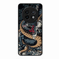 Midnight Dragon Glass Phone Case for Realme 13 Plus 5G