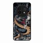 Midnight Dragon Glass Phone Case for Realme 13 Plus 5G