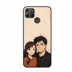 Custom Personalised Art Photo Glass Case for Realme C25Y