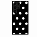 Classic Polka Dot Glass Phone Case for Samsung Galaxy S24 Ultra 5G