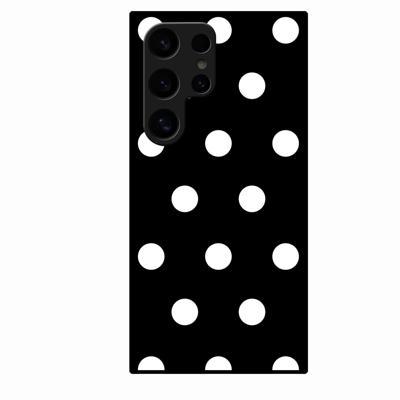 Classic Polka Dot Glass Phone Case for Samsung Galaxy S24 Ultra 5G