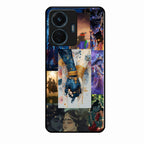Eternal Radha Krishna Love Glass Phone Case for Realme C75 5G