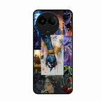 Eternal Radha Krishna Love Glass Phone Case for iPhone 16e