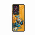 Divine Krishna Gopal Premium Glass Phone Case for Motorola G96 5G