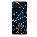 Midnight Gold Geometric Premium Glass Phone Case for Oneplus Nord Ce5 5G