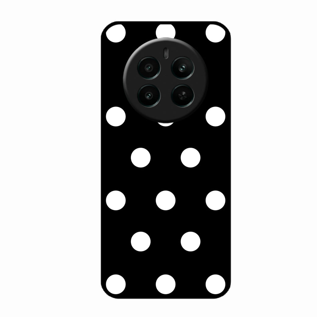Classic Polka Dot Glass Phone Case for Realme Narzo 70 Pro 5G