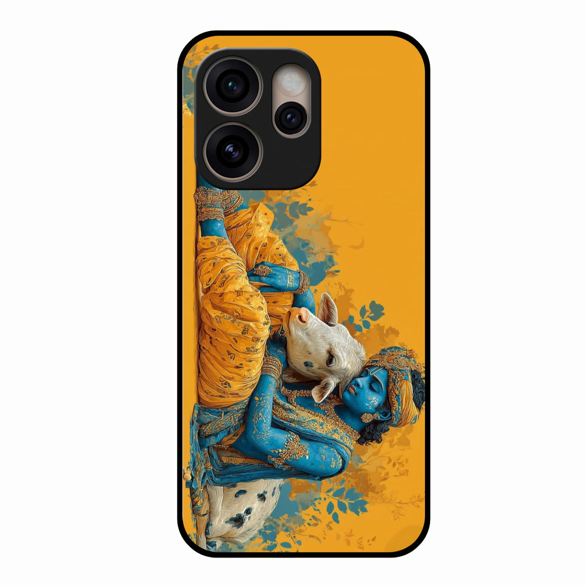 Divine Krishna Gopal Premium Glass Phone Case for Oppo Reno 15 Pro 5G