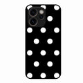 Classic Polka Dot Glass Phone Case for Oppo Reno 15C 5G