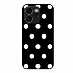 Classic Polka Dot Glass Phone Case for Oppo Reno 15C 5G