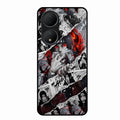 Itachi Uchiha Manga Collage Glass Phone Case for Vivo Y100A 5G