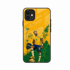 Golden Striker Glass Phone Case for iPhone 11