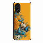 Divine Krishna Gopal Premium Glass Phone Case for Oppo A38 - ShopOnCliQ