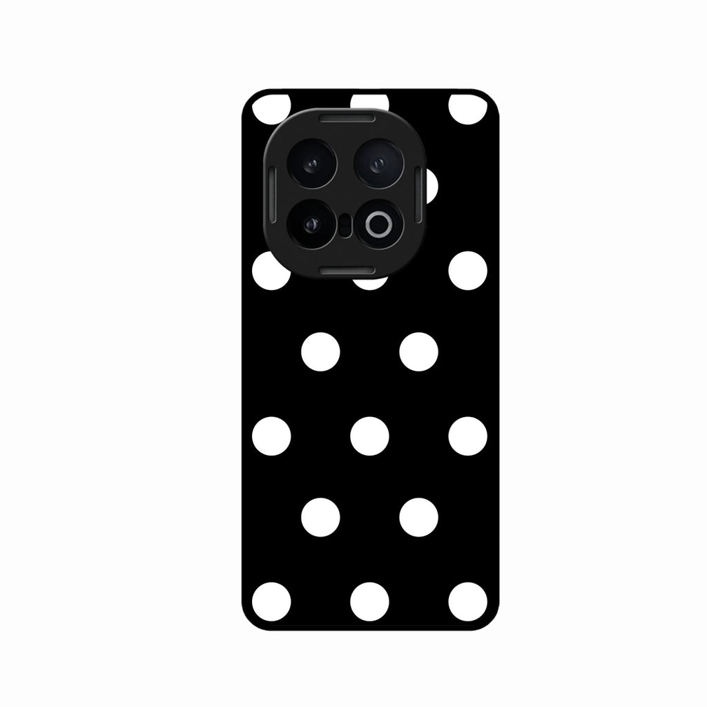 Classic Polka Dot Glass Phone Case for iQOO 13 5G