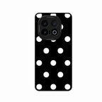 Classic Polka Dot Glass Phone Case for iQOO 13 5G