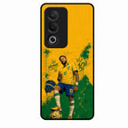 Golden Striker Glass Phone Case for Oppo A3 Pro 5G