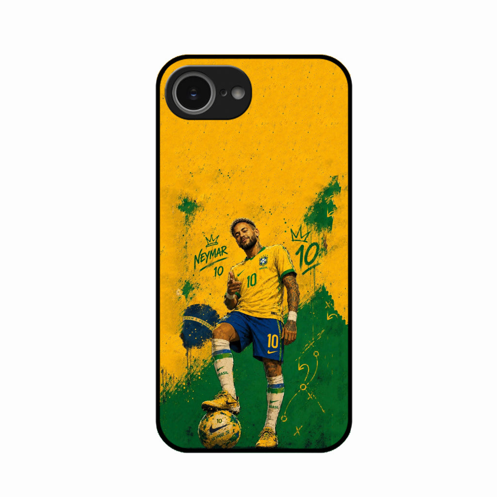 Golden Striker Glass Phone Case for iPhone 16e