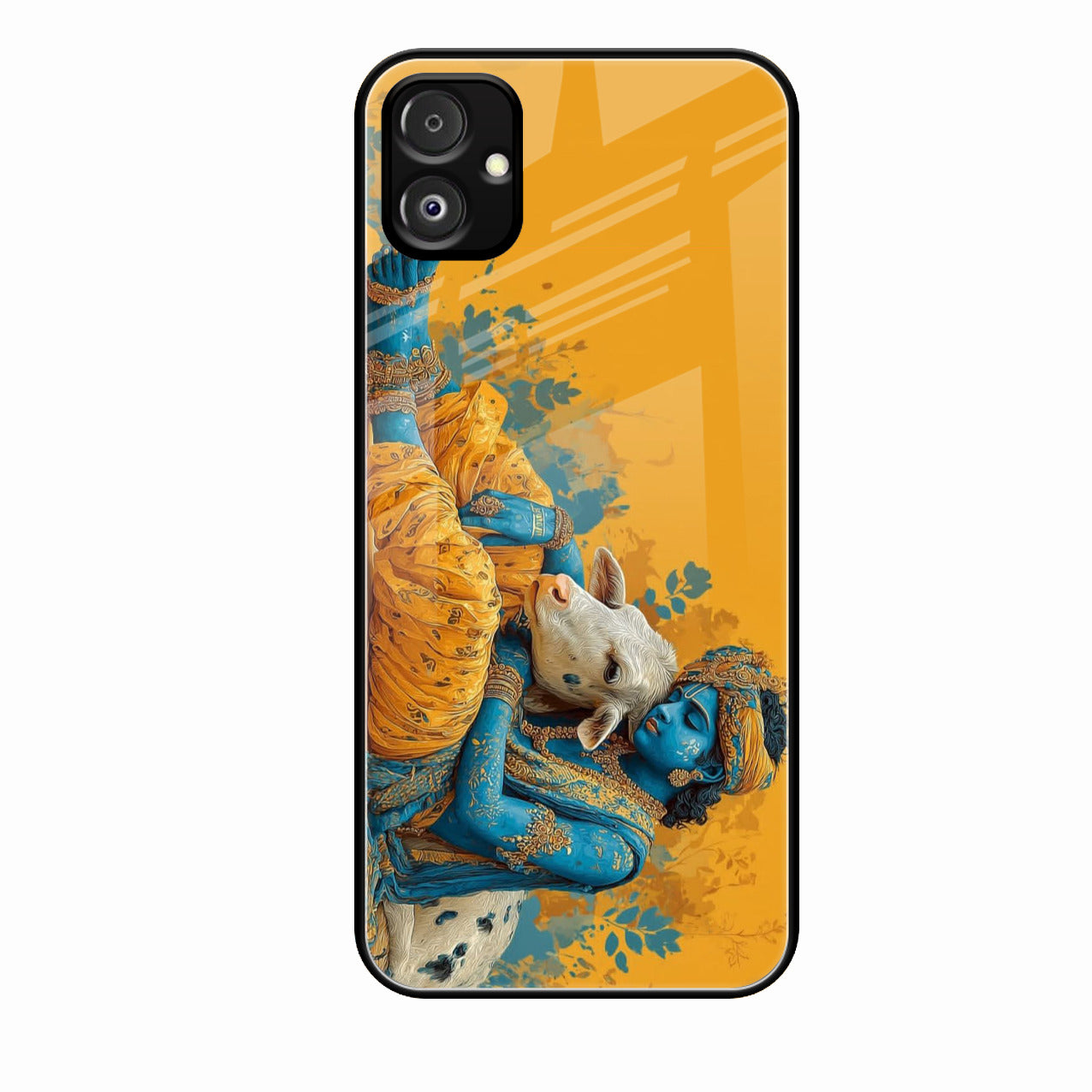 Divine Krishna Gopal Premium Glass Phone Case for Samsung Galaxy F14 5G