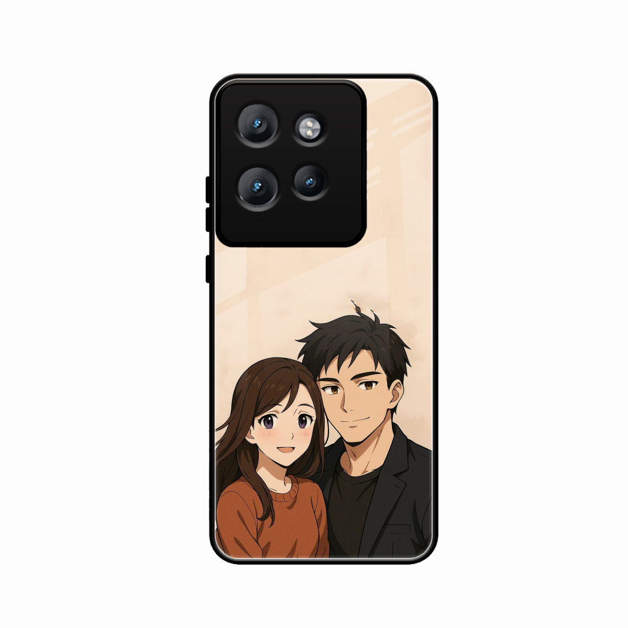 Custom Personalised Art Photo Glass Case for Motorola Edge 50 Neo
