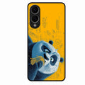 Cute Panda Sketch Premium Glass Phone Case for Samsung Galaxy S25 Edge 5G