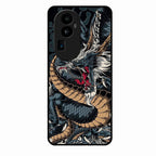 Midnight Dragon Glass Phone Case for Oppo Reno 10 Pro Plus 5G