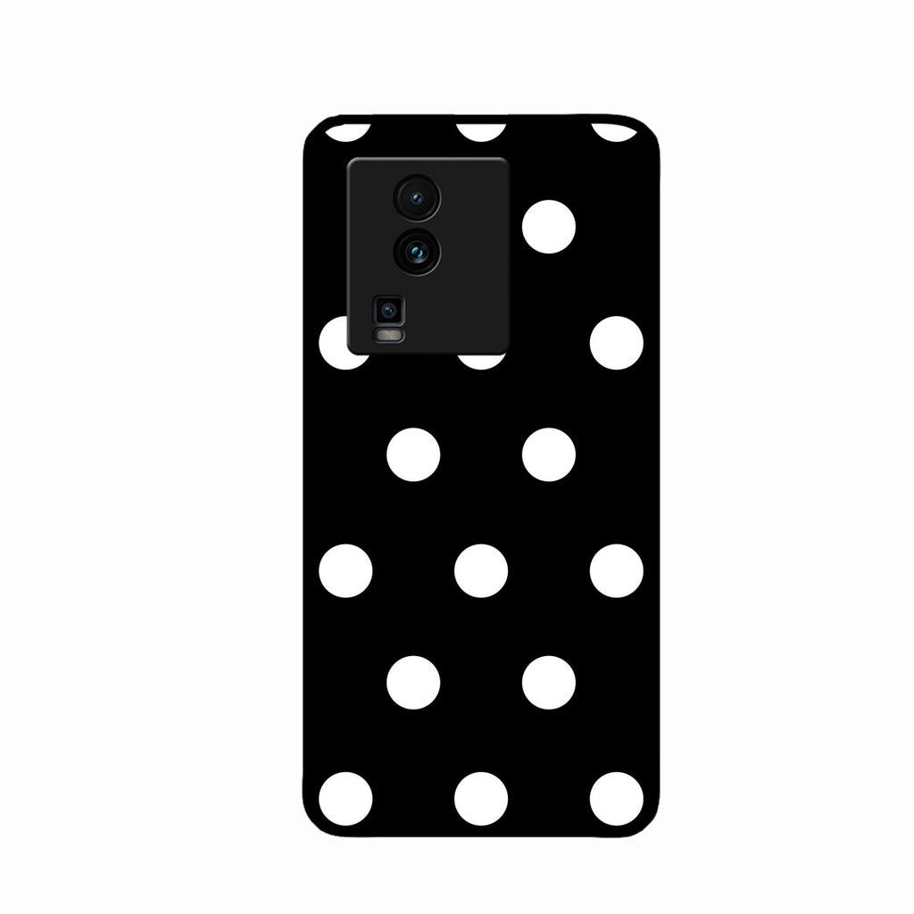Classic Polka Dot Glass Phone Case for iQOO Neo 7 Pro 5G