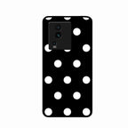 Classic Polka Dot Glass Phone Case for iQOO Neo 7 Pro 5G