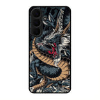 Midnight Dragon Glass Phone Case for Samsung Galaxy S26 5G