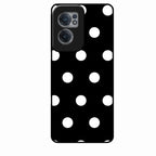 Classic Polka Dot Glass Phone Case for Oneplus Nord Ce 2 5G