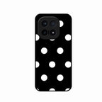 Classic Polka Dot Glass Phone Case for iQOO 15 5G