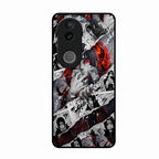 Itachi Uchiha Manga Collage Glass Phone Case for Vivo T4R 5G