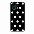 Classic Polka Dot Glass Phone Case for Oppo K13 Turbo 5G
