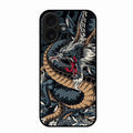 Midnight Dragon Glass Phone Case for iPhone 16