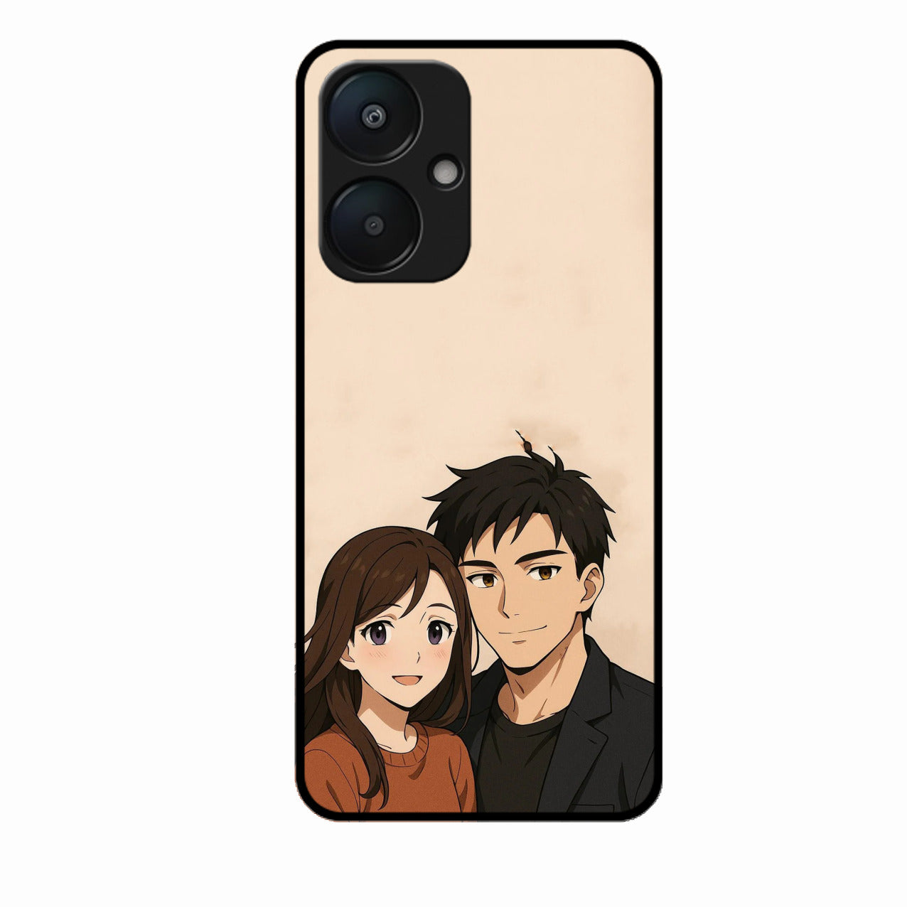 Custom Personalised Art Photo Glass Case for Redmi 13C 5G