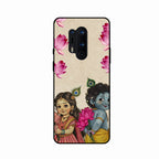 Krishna Eternal Lotus Glass Case for Oneplus 8 Pro