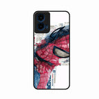 Red Blue Web Hero Glass Phone Cover for Motorola G45 5G