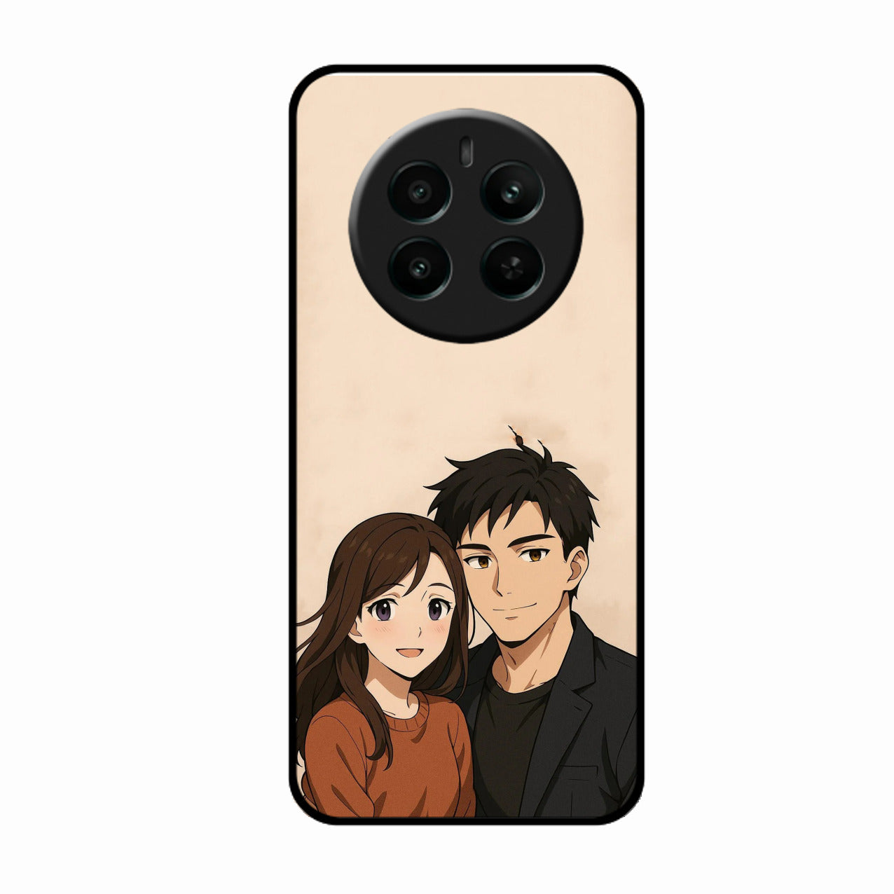 Custom Personalised Art Photo Glass Case for Realme P1 5G