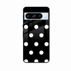 Classic Polka Dot Glass Phone Case for Google Pixel 8 Pro 5G